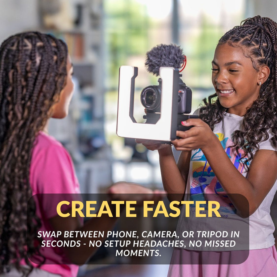 The UltraLite | Portable Content Creator Light – Justin from the UltraLite