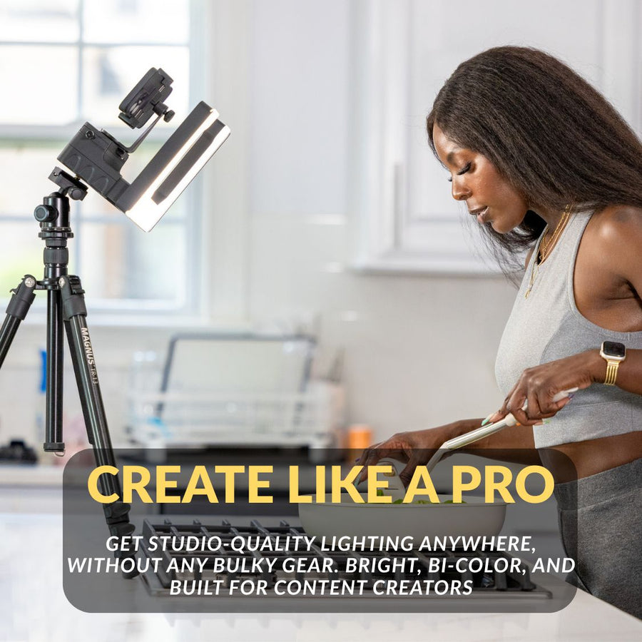 The UltraLite | Portable Content Creator Light – Justin from the UltraLite