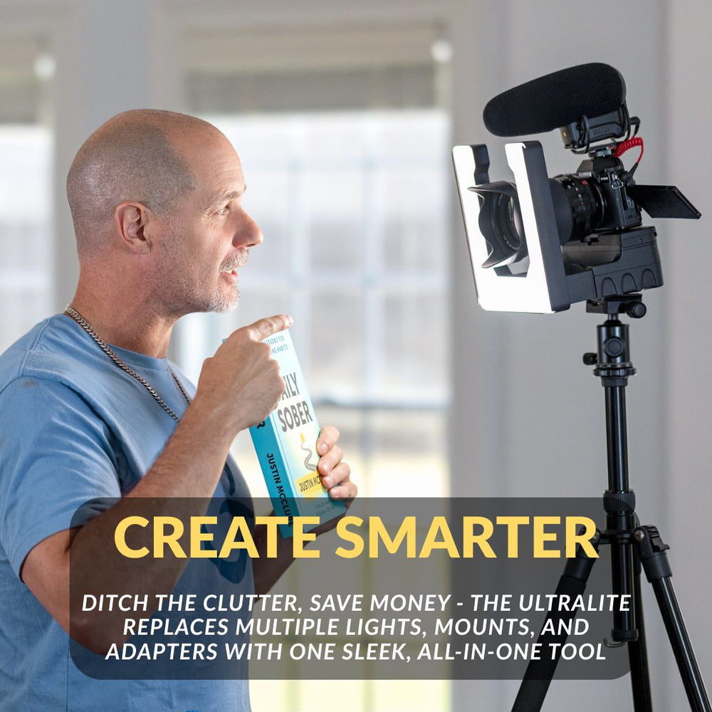 The UltraLite | Portable Content Creator Light – Justin from the UltraLite